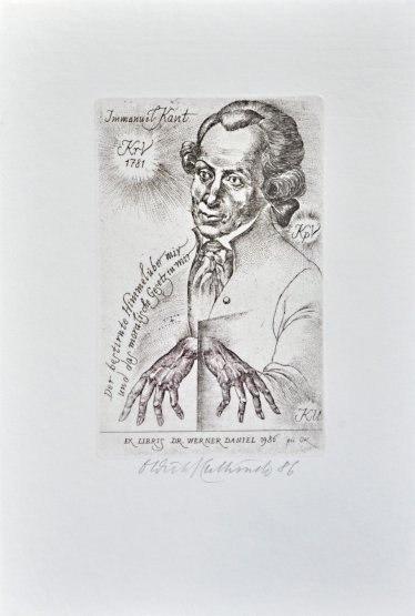  Immanuel Kant (ex libris) 